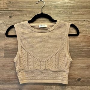 Babaton pointelle tank